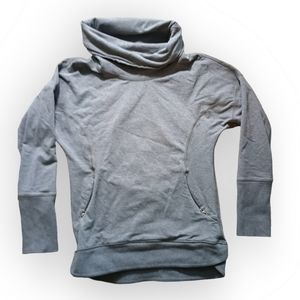 Lululemon Grey pullover sweater with pockets size small
